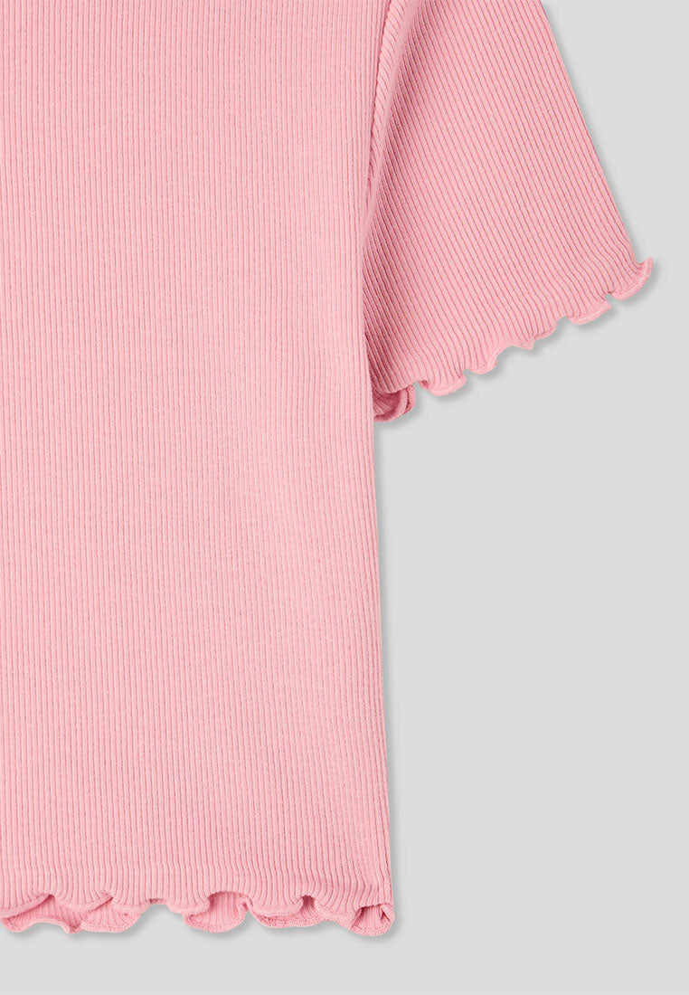 Kids Girls Short-sleeved T-shirt