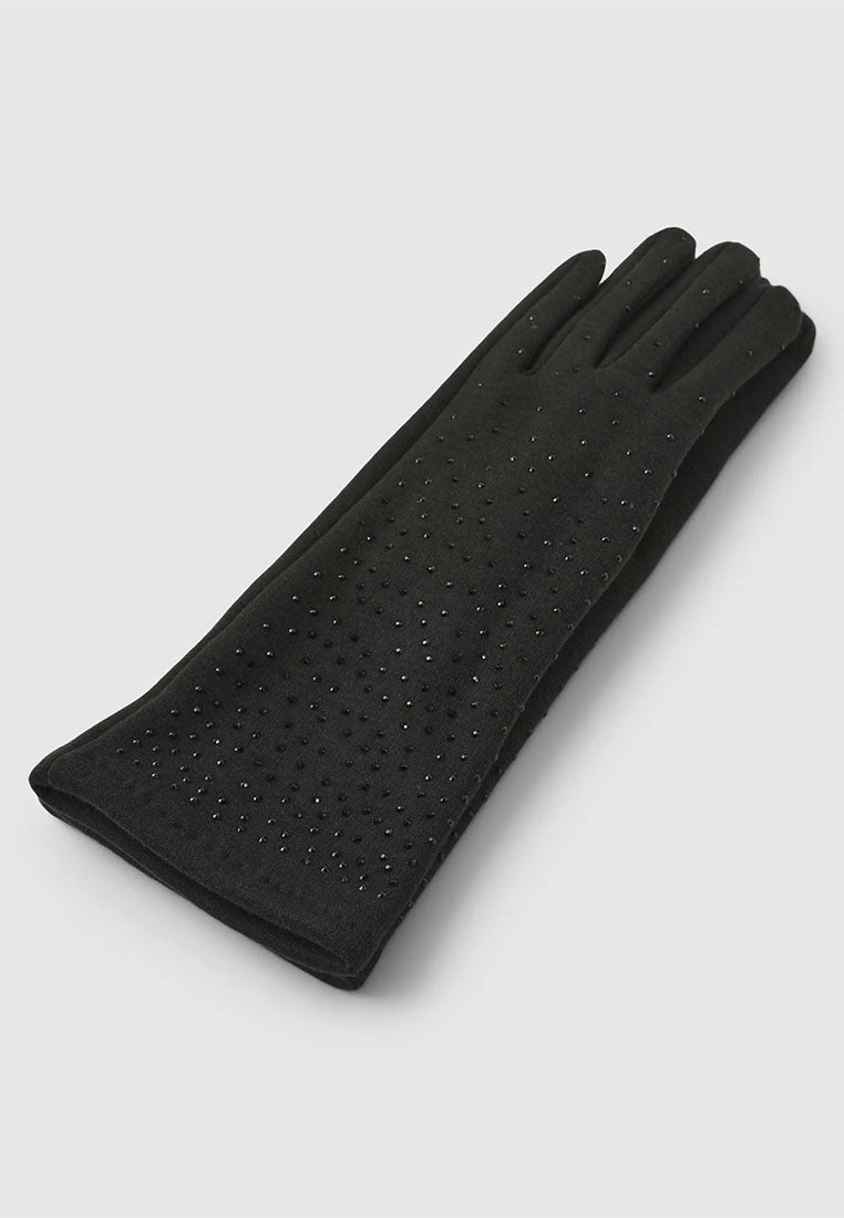 Women's Glittery Long Gloves