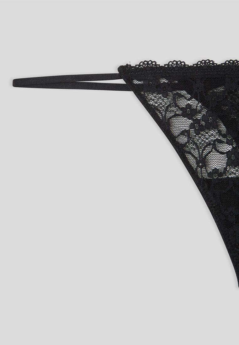 Women's Floral Lace G-String Thong