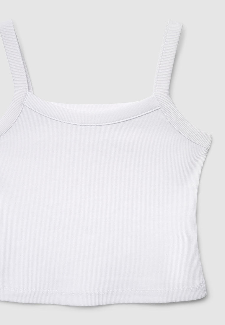Women's Ribbed Knit Crop Top