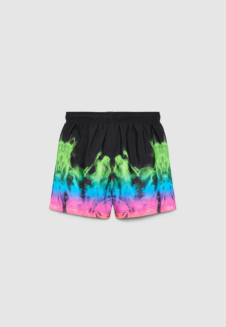 Blaze Flame Swim Shorts for Boys