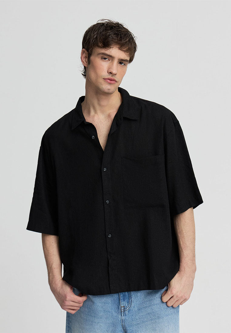 Men's Boxy Shirt with Pocket