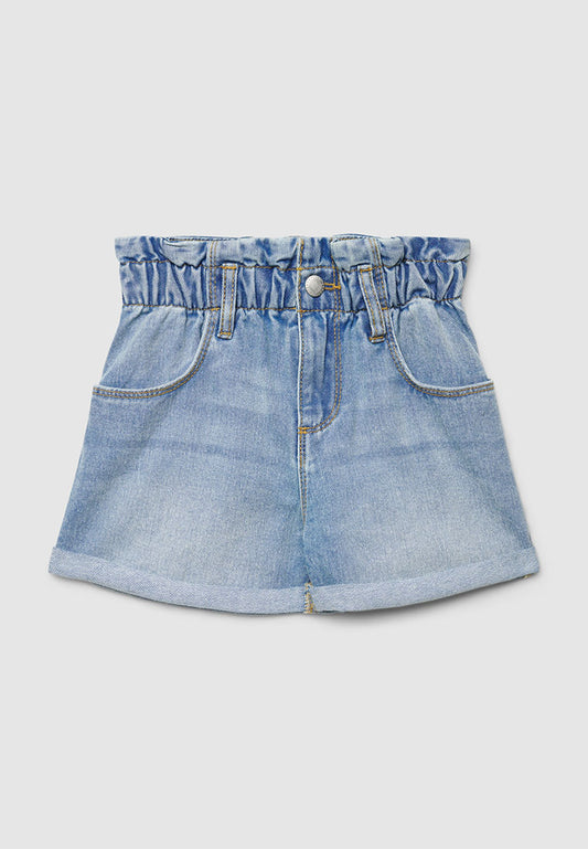 Adjustable Denim Shorts for Girls