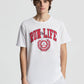 Men's College-style Print T-Shirt
