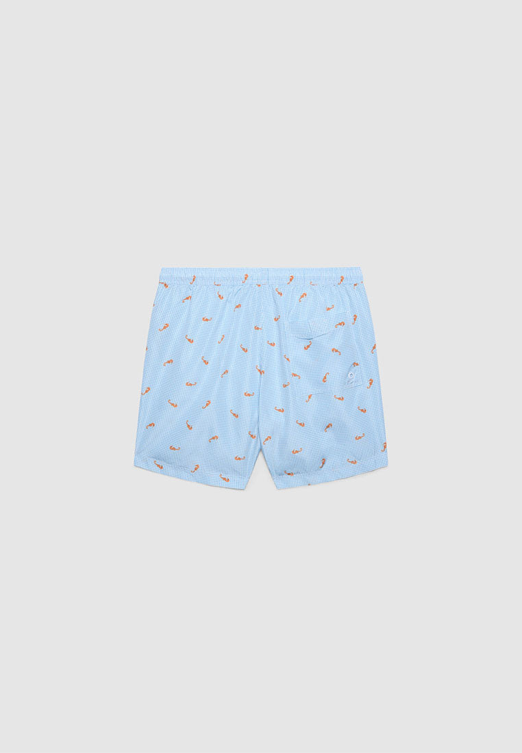 Men's Bermuda Checkered Shorts