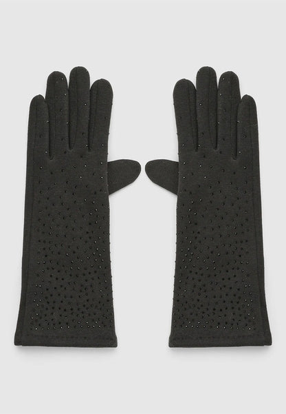 Women's Glittery Long Gloves