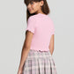 Kids Girls Short-sleeved T-shirt