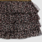 Layered Ruffled Leopard Skirt for Girls