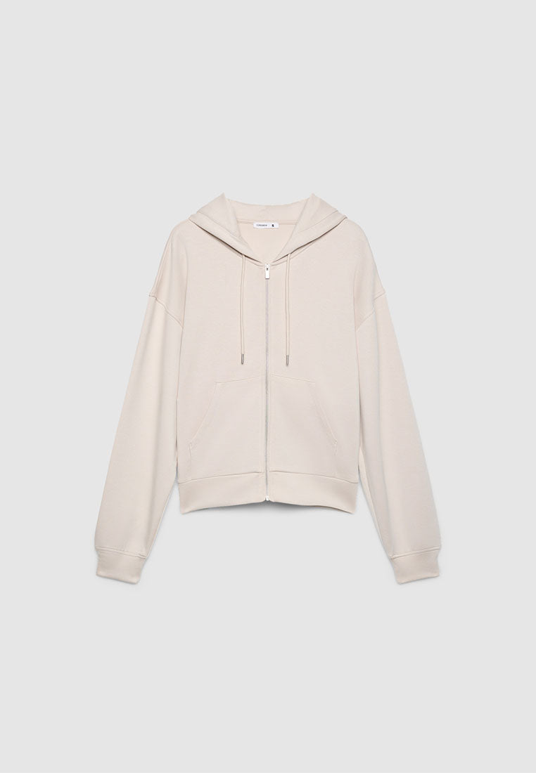 Women's Oversized Sweatshirt with Zip