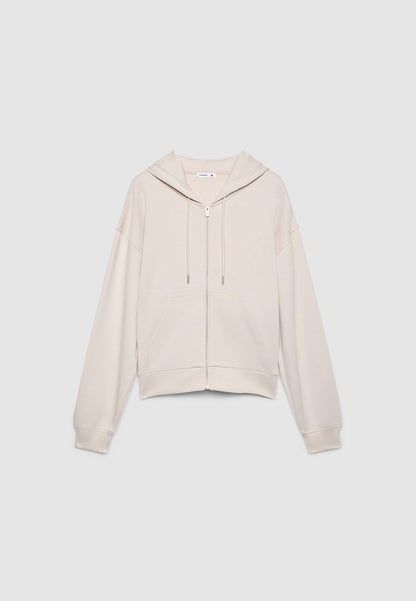 Women's Oversized Sweatshirt with Zip