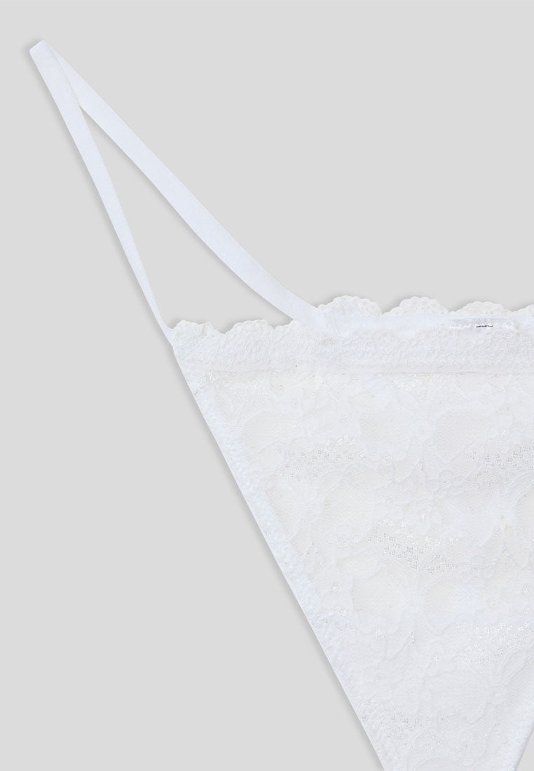 Women's Floral Lace G-String Thong