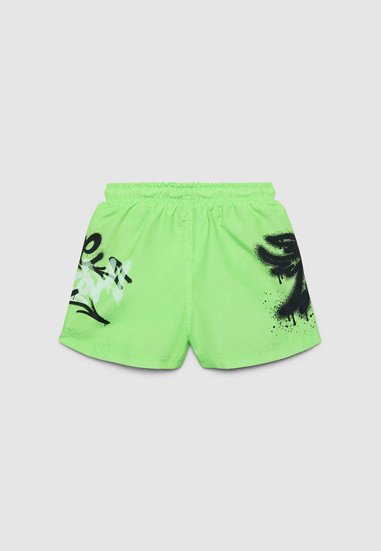 Palm Swim Shorts for Boys