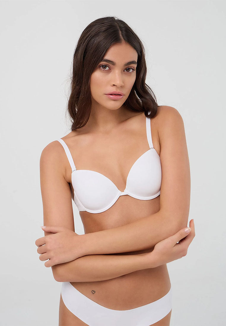 Women's Seamless Underwire Push-Up T-Shirt