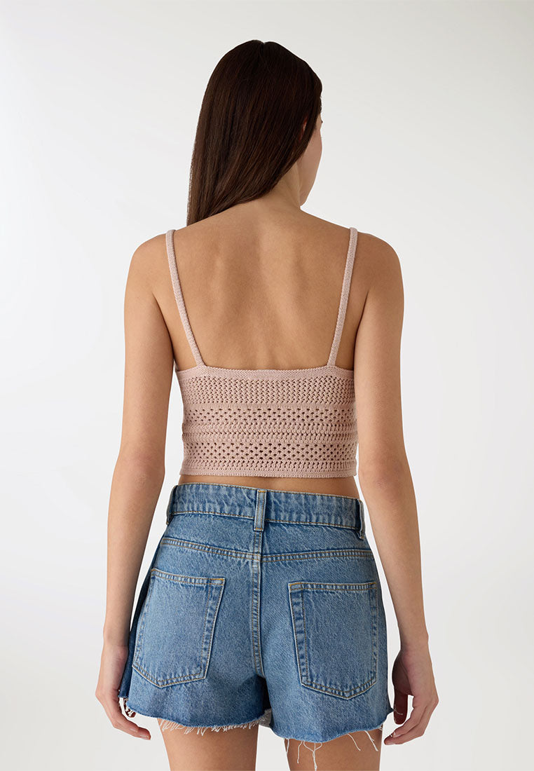 Women's V-neck Thin Strap Tank Top