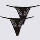Women's Floral Lace G-String Thong