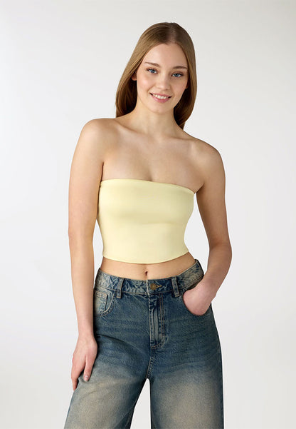 Women's Plain Bandeau Top