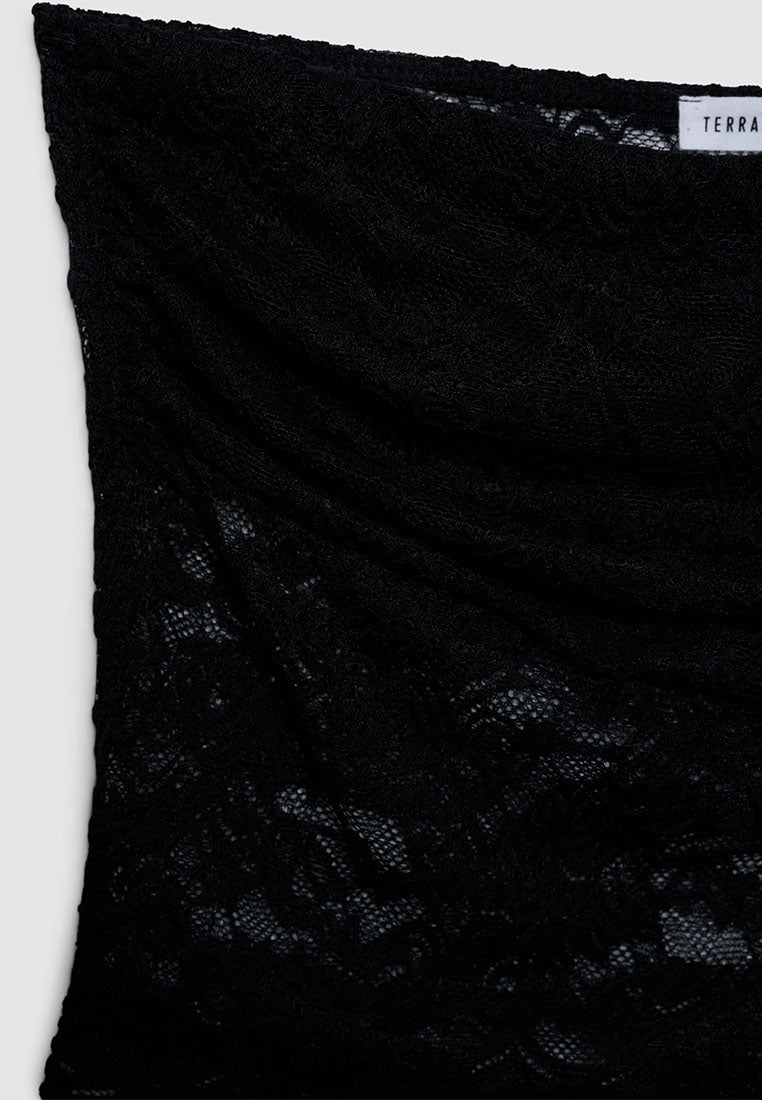 Women's Lace Bandeau Top