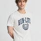 Men's College-style Print T-Shirt