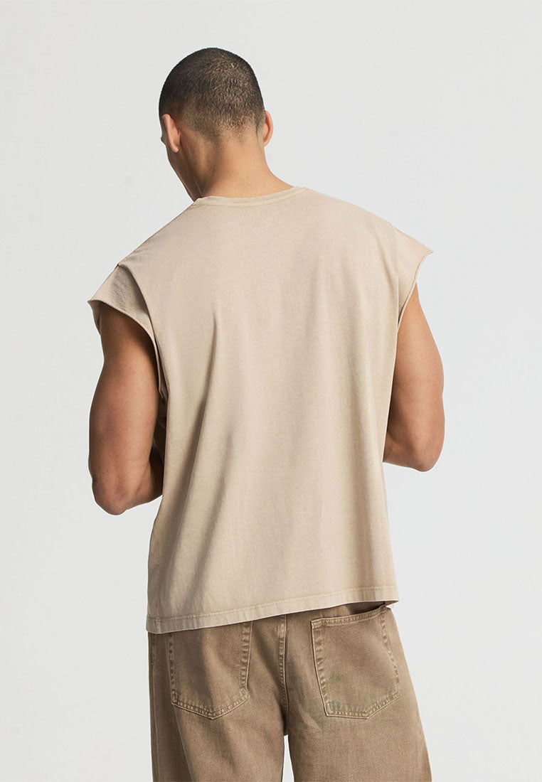 Men's Sleeveless Boxy fit T-shirt