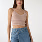 Women's V-neck Thin Strap Tank Top