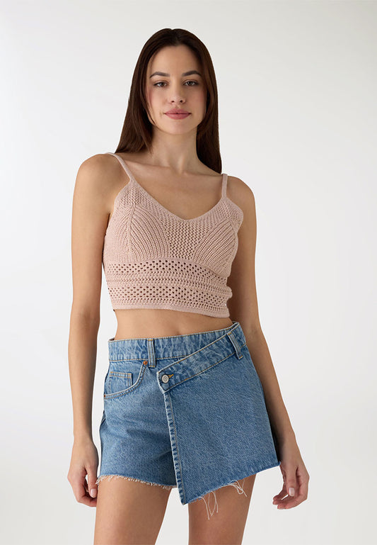 Women's V-neck Thin Strap Tank Top