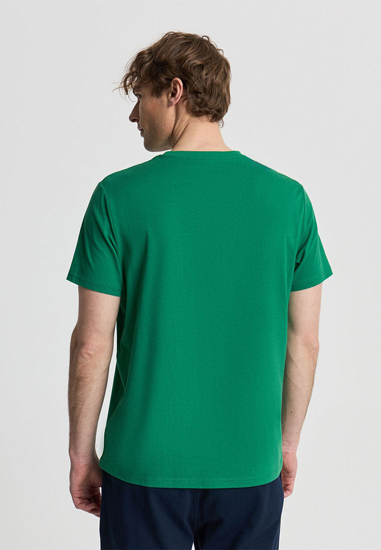 Men's College-style Print T-Shirt