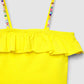 Ruffle-Trim Crop Top for Girls