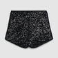 Women's High-Waisted Sequin Shorts