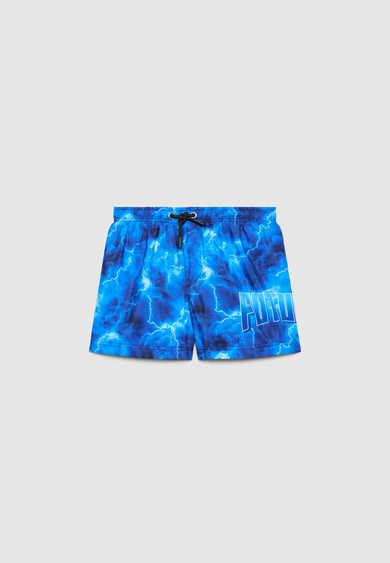 Electric Storm Swim Shorts for Boys