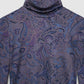 Women's Paisley Turtleneck Top