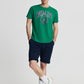 Men's College-style Print T-Shirt
