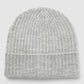Women's Solid colour ribbed cap