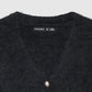 Solid-colour faux fur effect cardigan for Girls