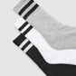 Men's Pack of 3 striped terry socks