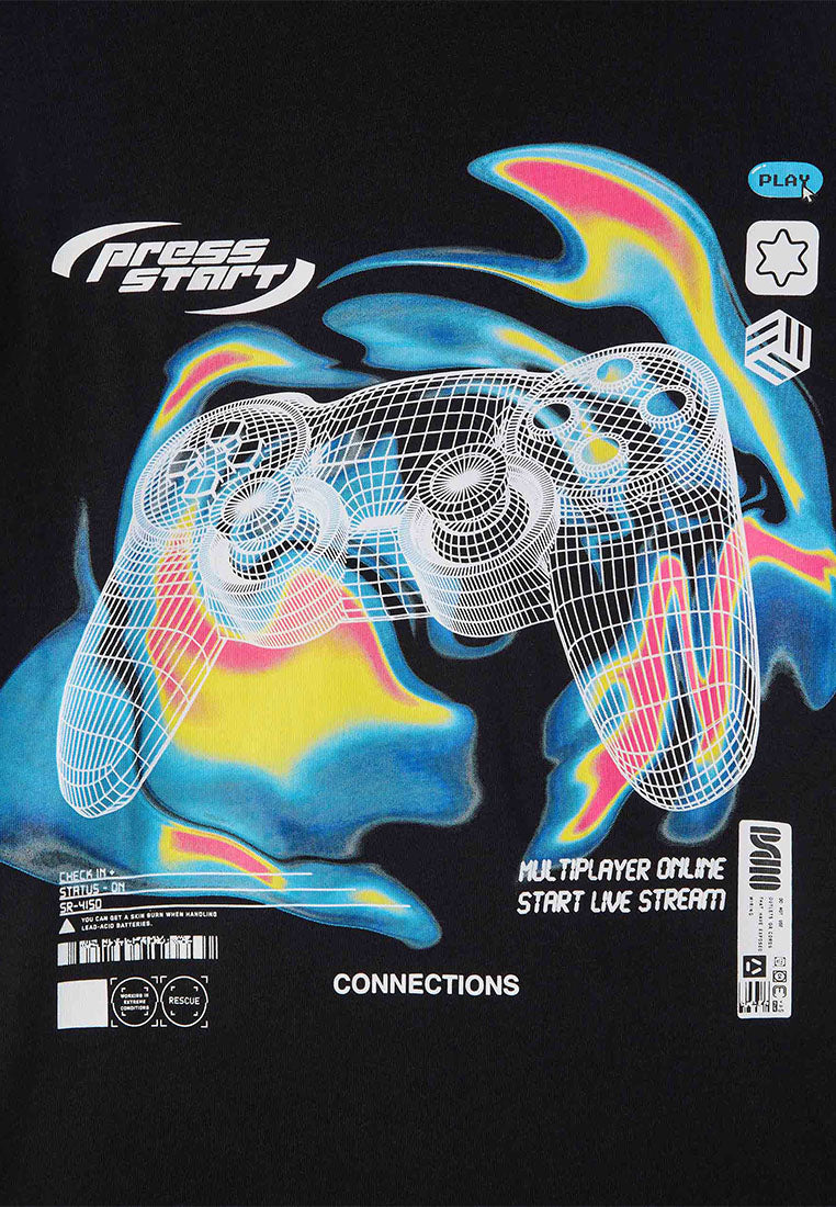 Kids Boys Short-sleeved T-shirt