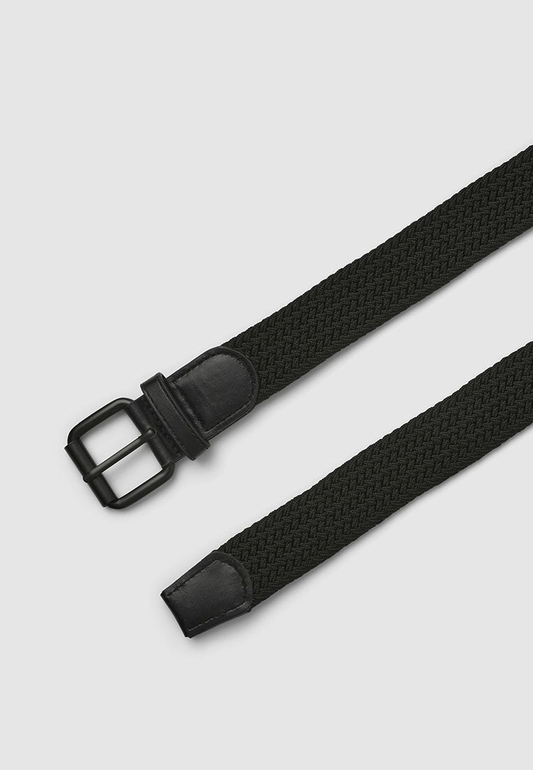 Men's Elasticated belt with buckle