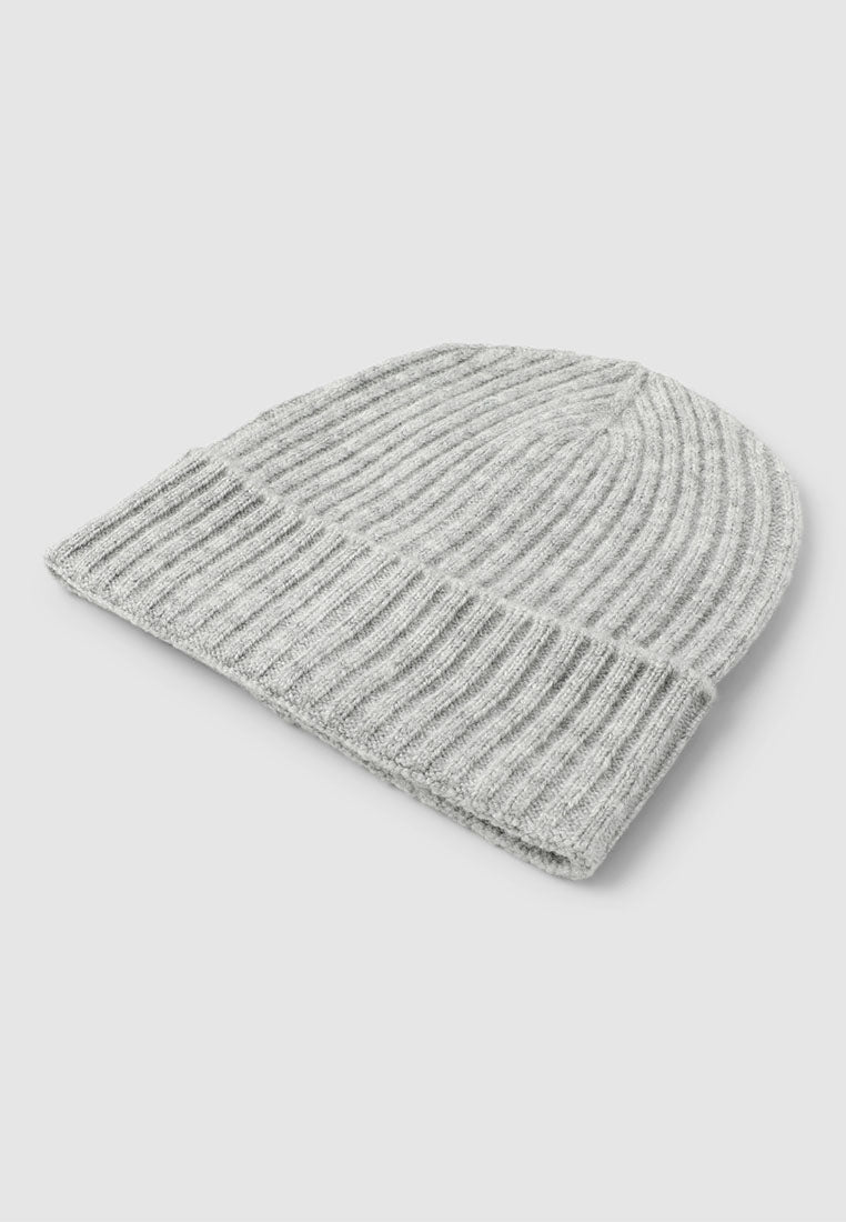 Women's Solid colour ribbed cap