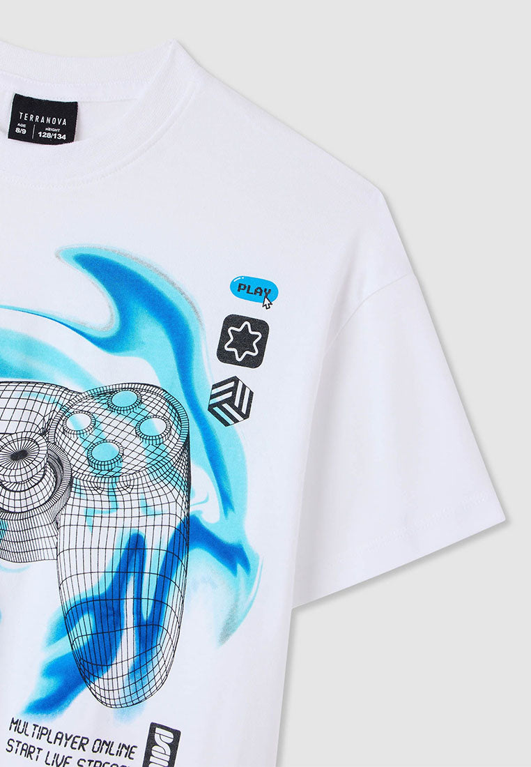 Videogame print T-shirt for Boys