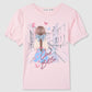 Paris Print T-shirt for Girls
