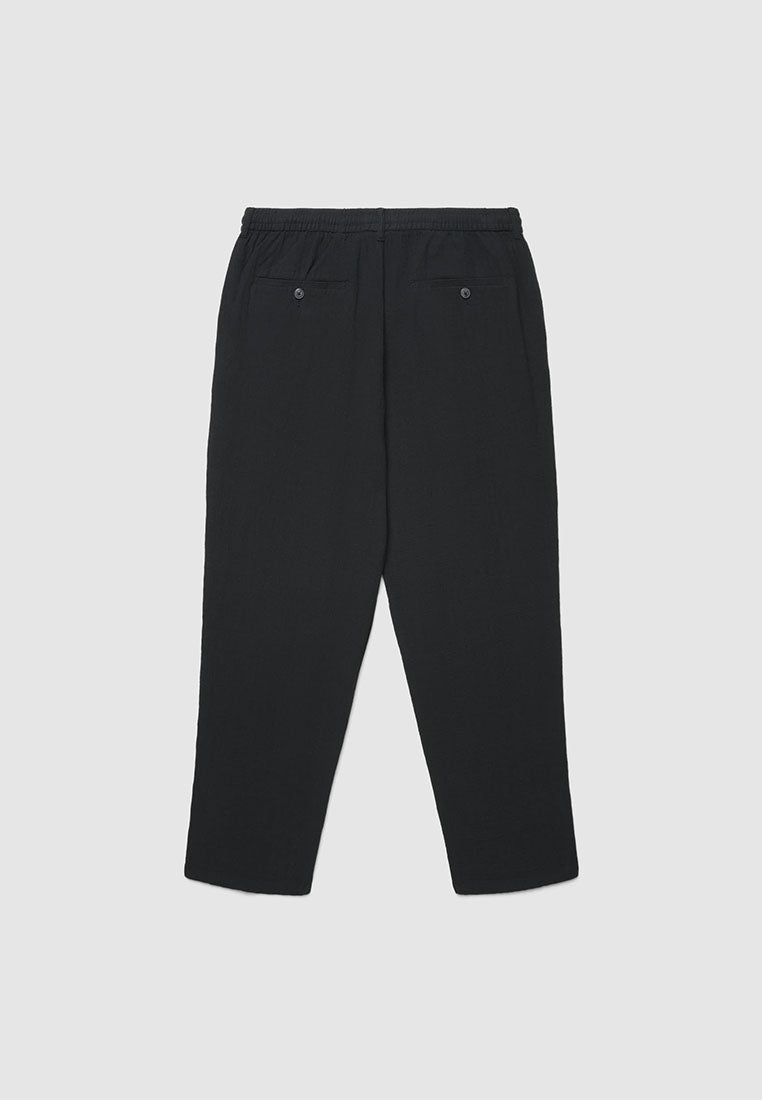 Men's Embossed Relaxed Trousers