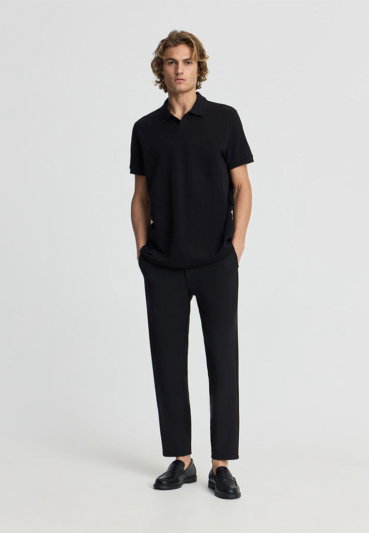 Men's Plain Polo T-Shirt