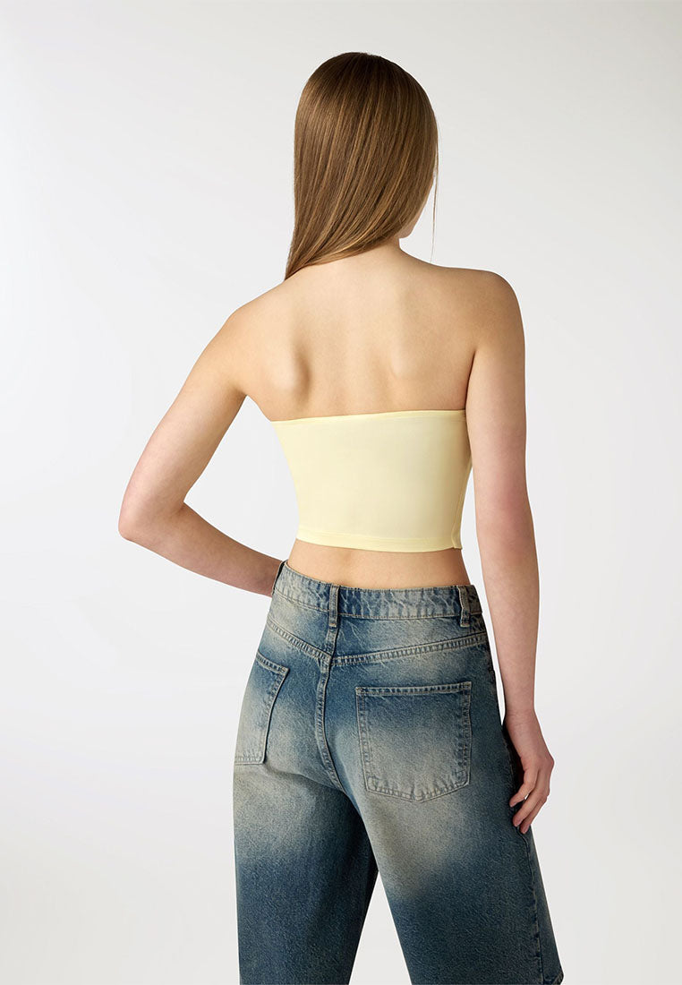 Women's Plain Bandeau Top