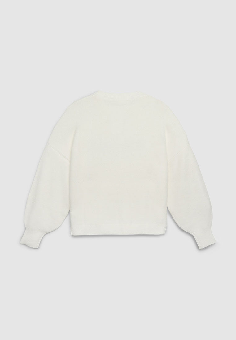 Women's Loose top with embroidered lettering