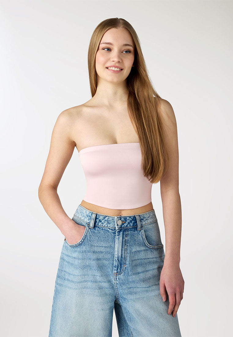 Women's Plain Bandeau Top