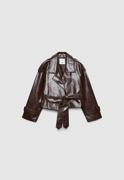 Women's Trench Coat with Belt