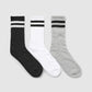 Men's Pack of 3 striped terry socks