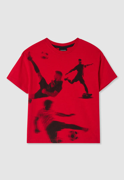 Kids Boys Short-sleeved T-shirt