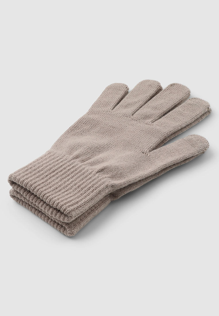 Women's Solid colour knitted gloves