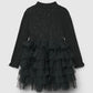 Princess dress with glitter and ruffles for Girls