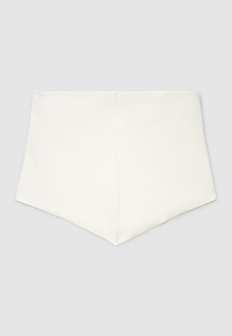 Women’s Ribbed Elastic Waist Culottes